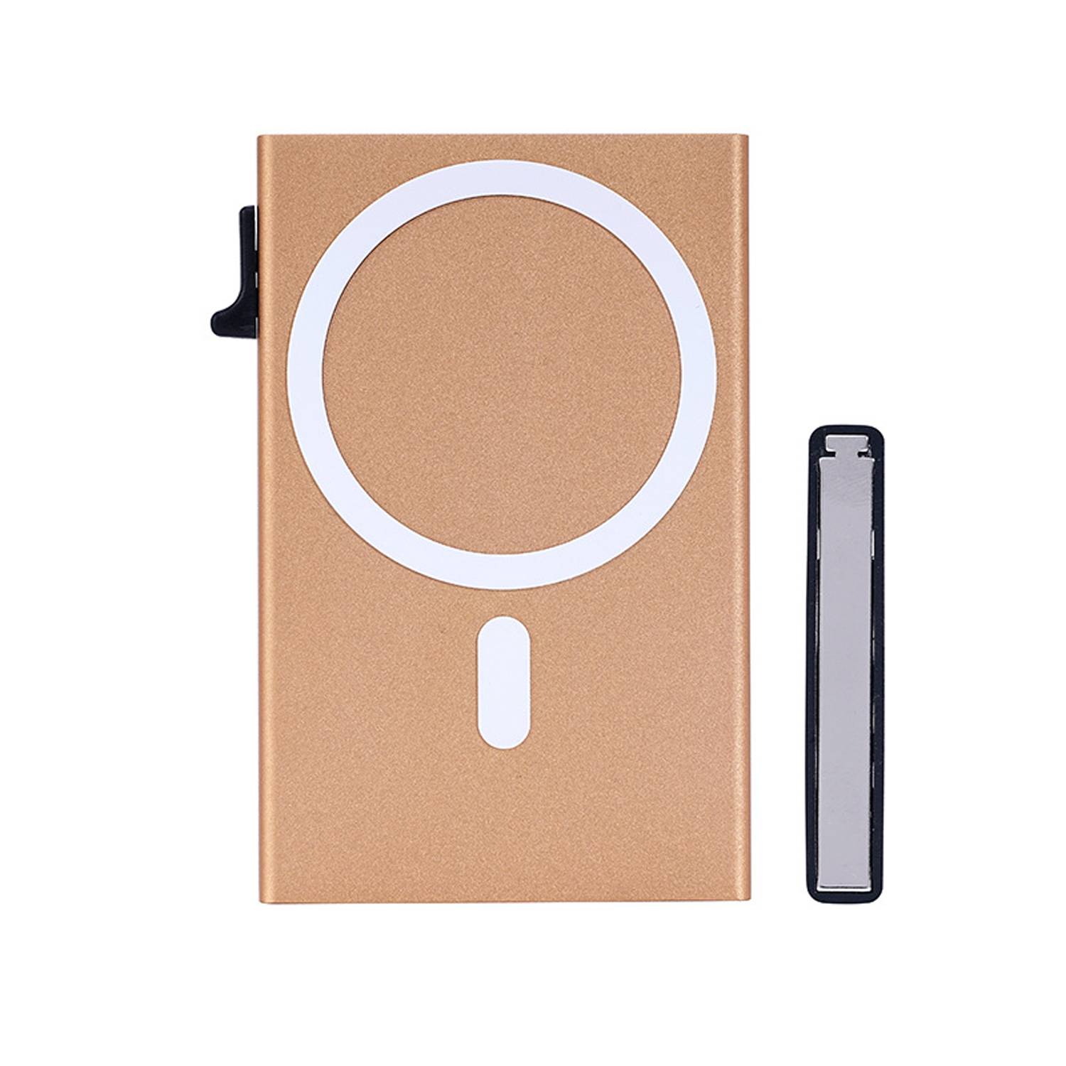 Aluminum Magnetic Phone Card Wallet 7