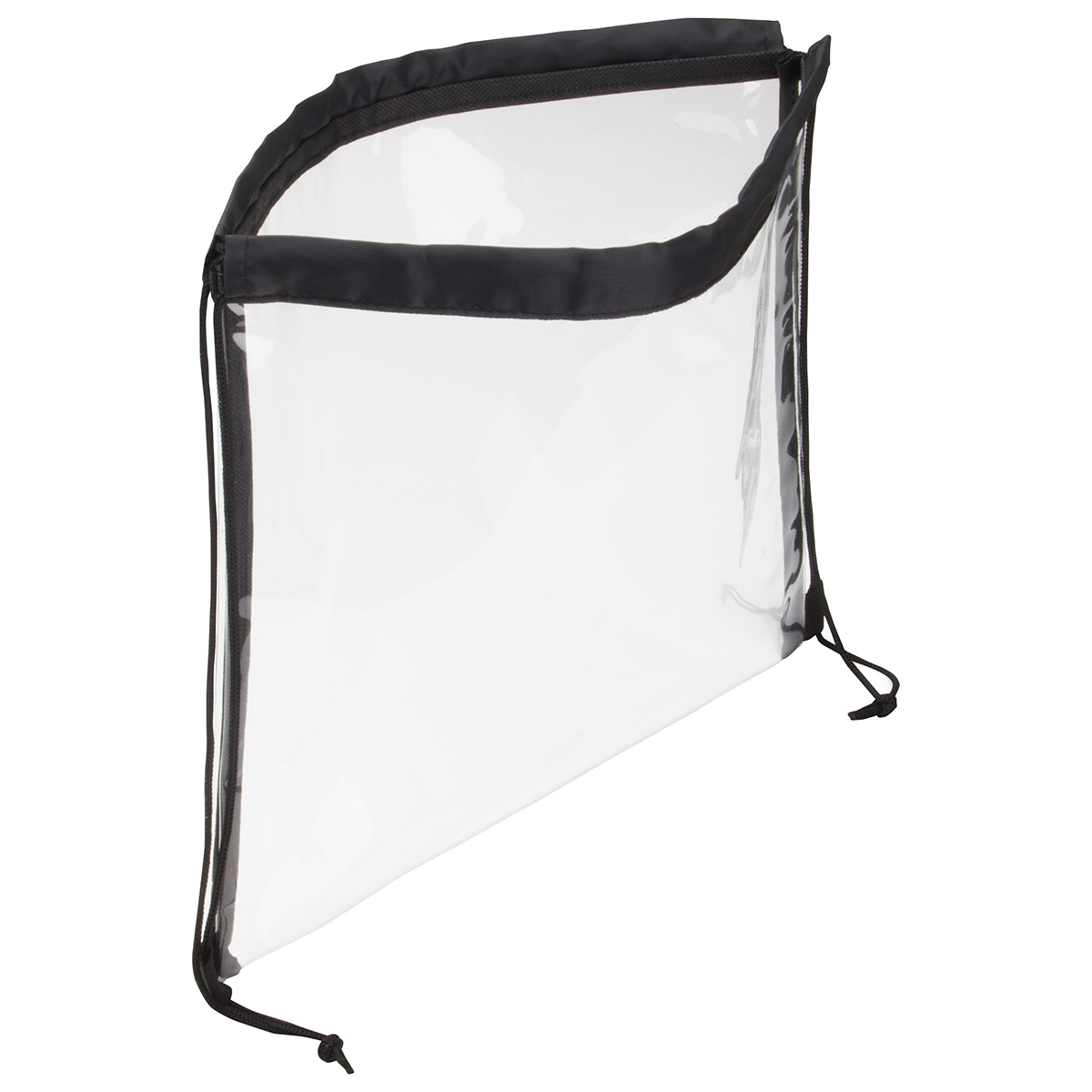 Clear Vinyl Bag with Drawstring 16