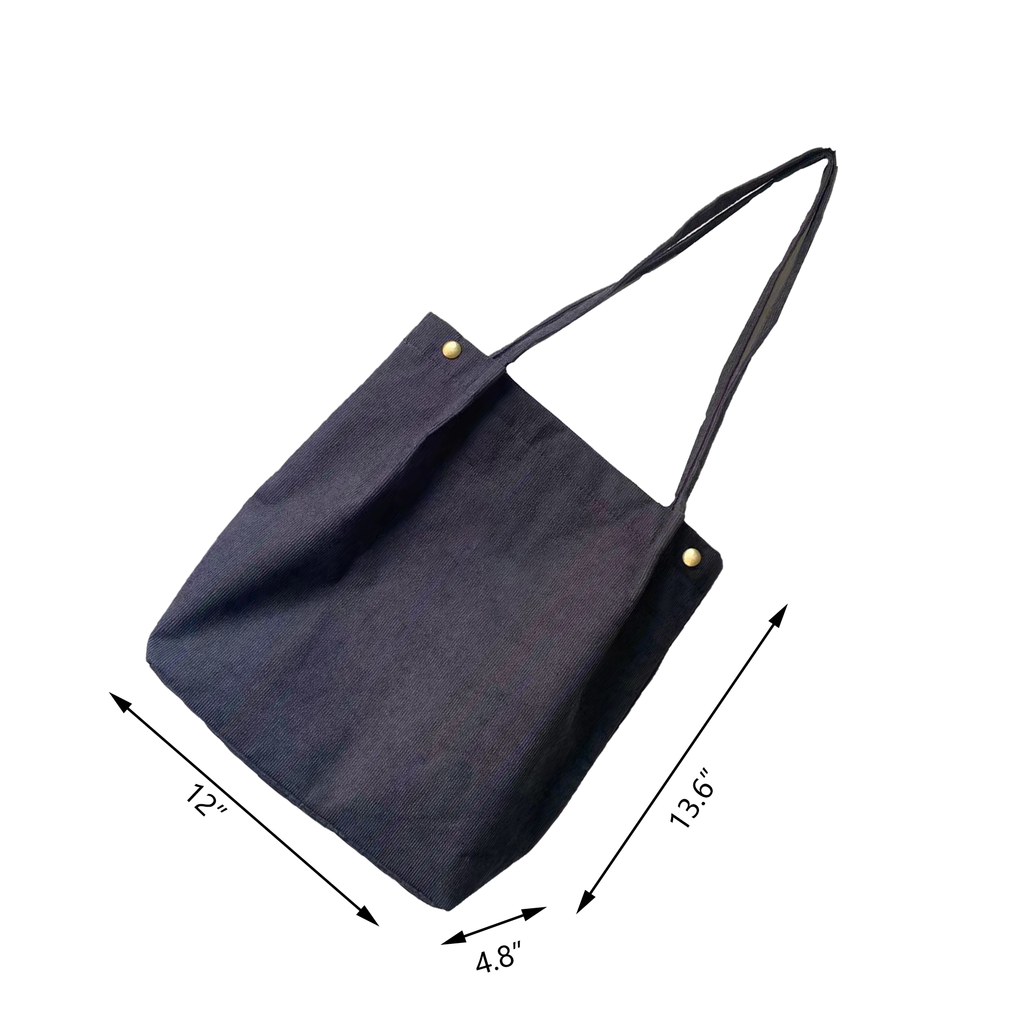 Corduroy Tote Bag, custom tote bag with logo imprint 3