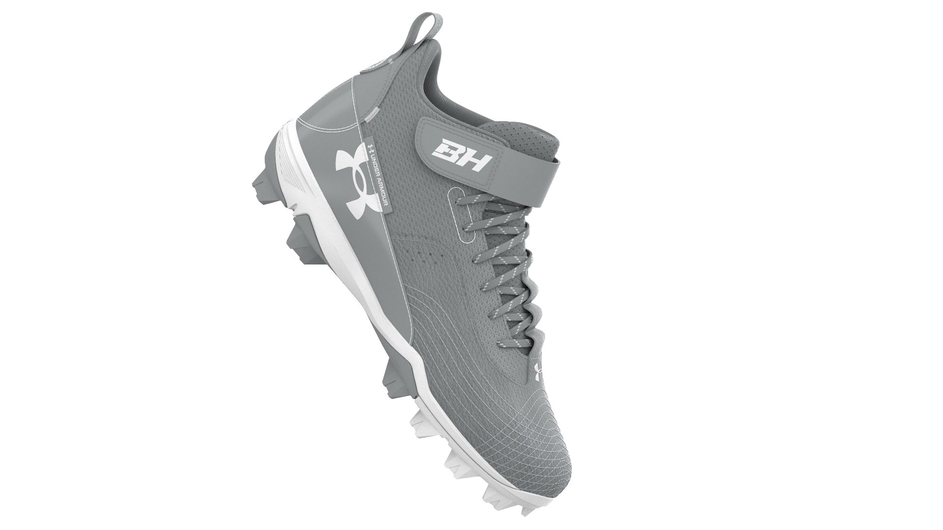 Men's UA Harper 7 Mid RM Baseball Cleats 6