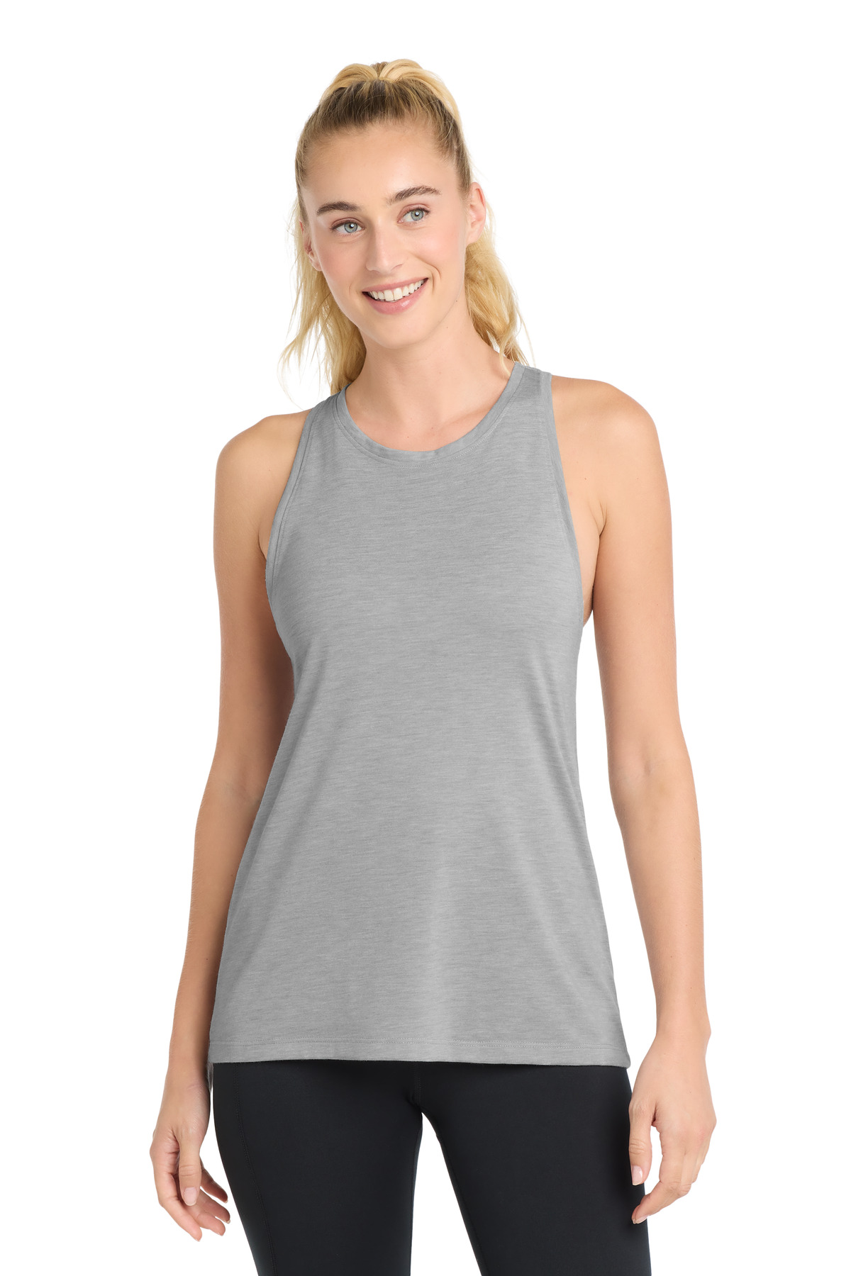 Sport-Tek Women's PosiCharge Tri-Blend Wicking Tank. LST402 20