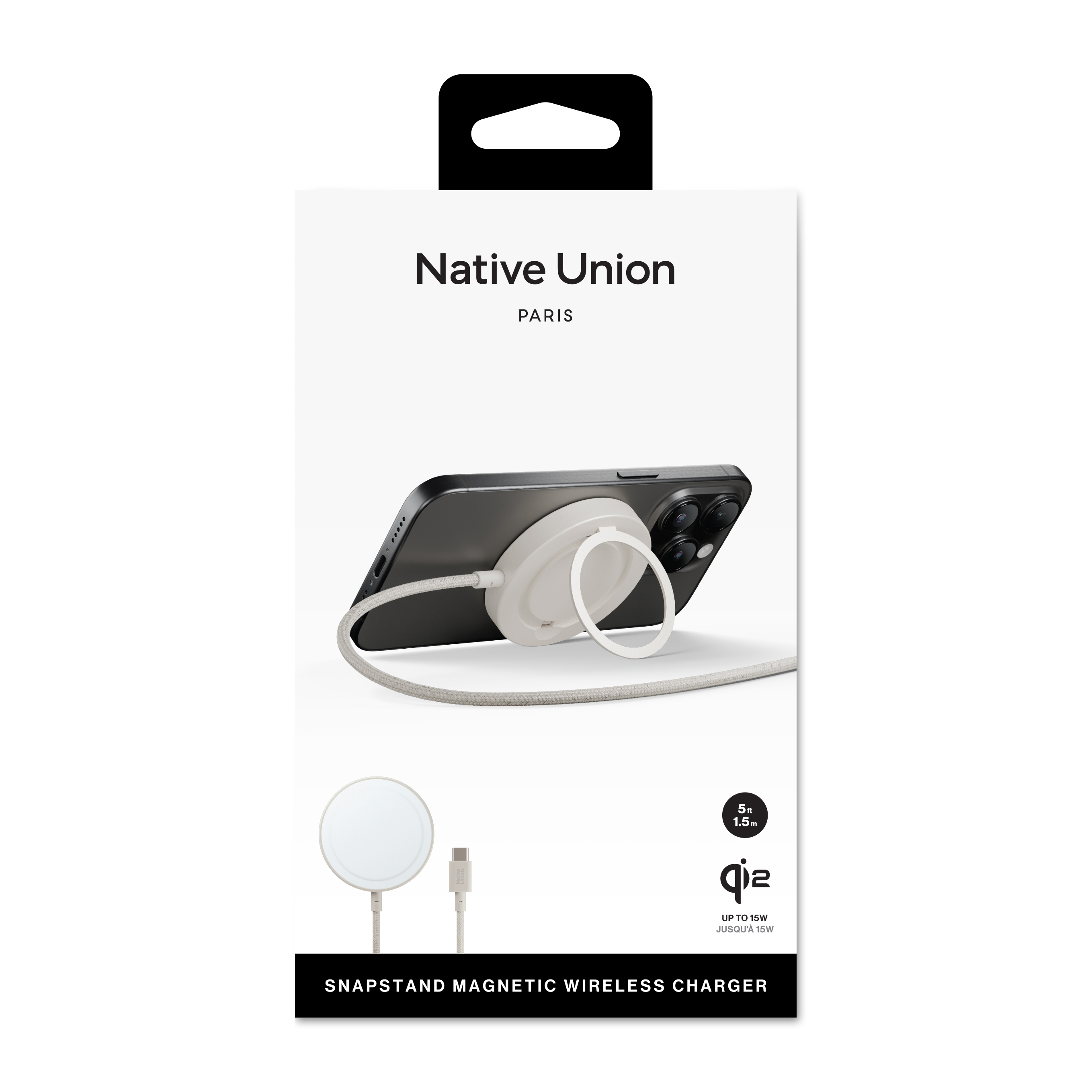 Native Union Snapstand Qi2 Wireless Charger 22