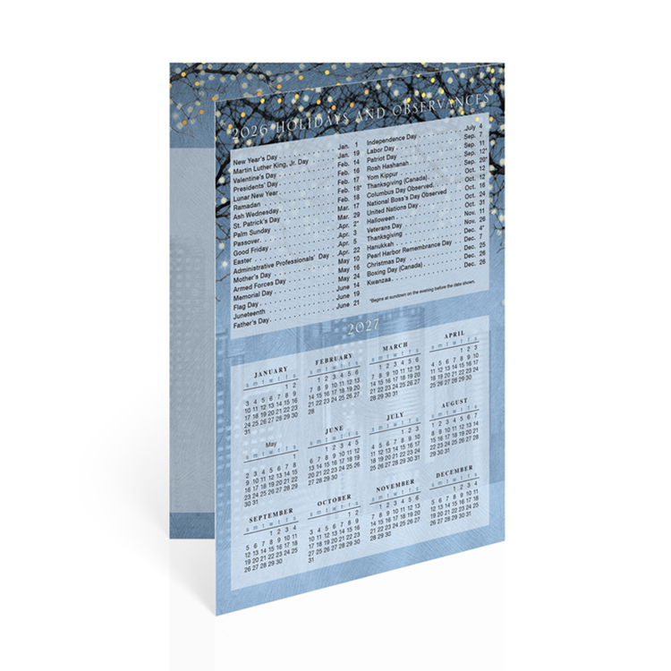 City Dreams Holiday Calendar 3