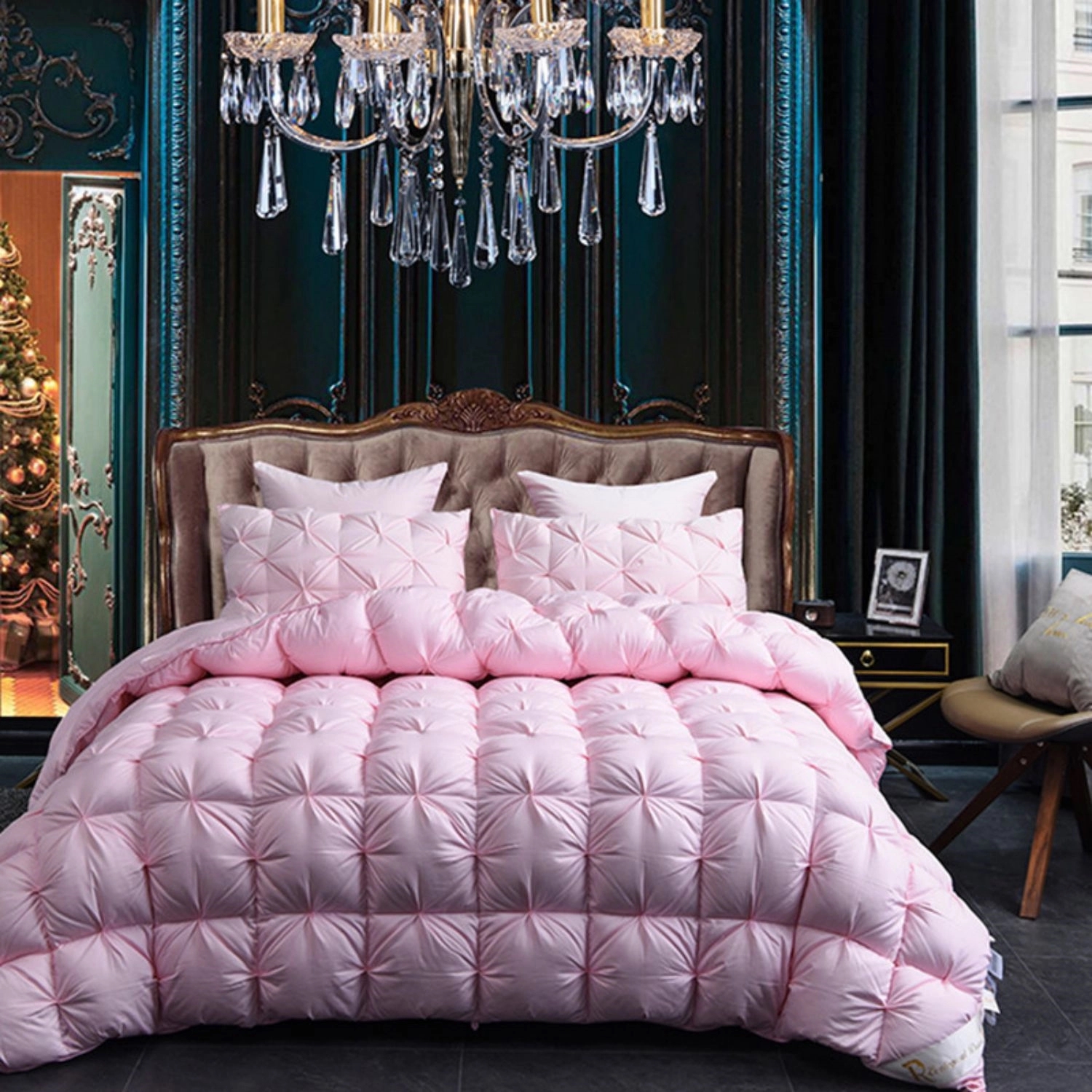 Lightweight Goose Feathers Down Comforter Duvet 7