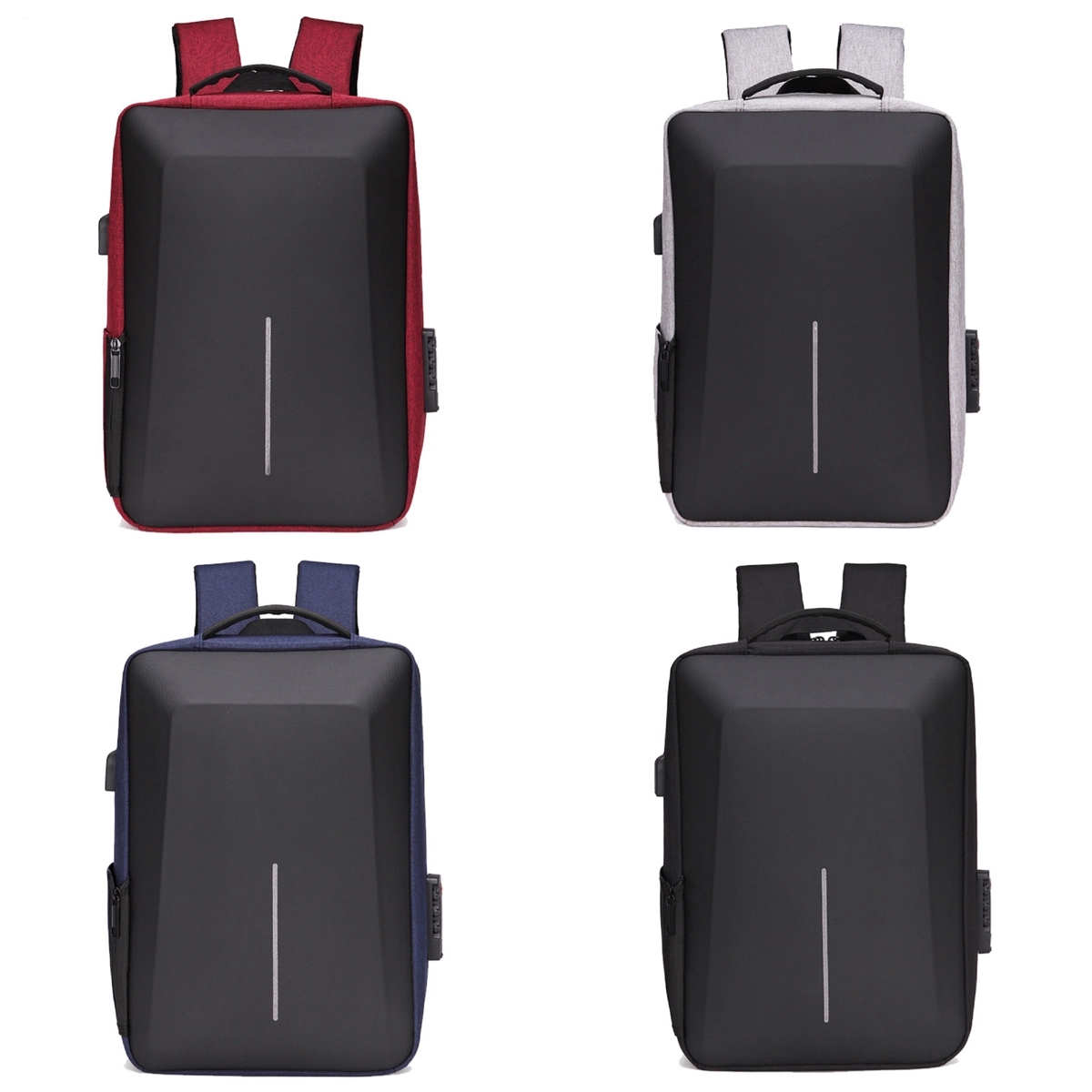 Anti-Theft Hard Shell Laptop Backpack 8