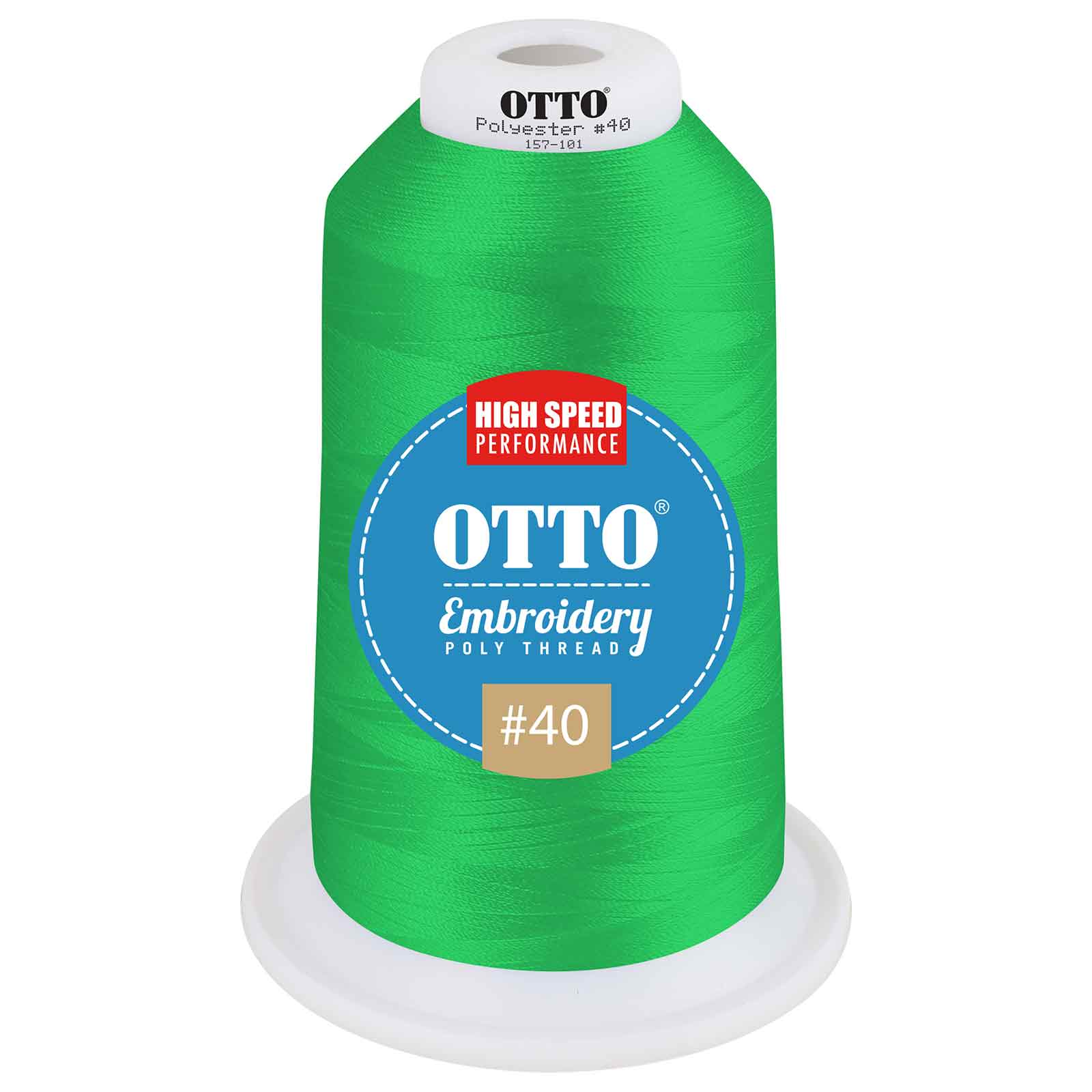 OTTO Embroidery Poly Thread #40 5,500 yd. King Cone 940