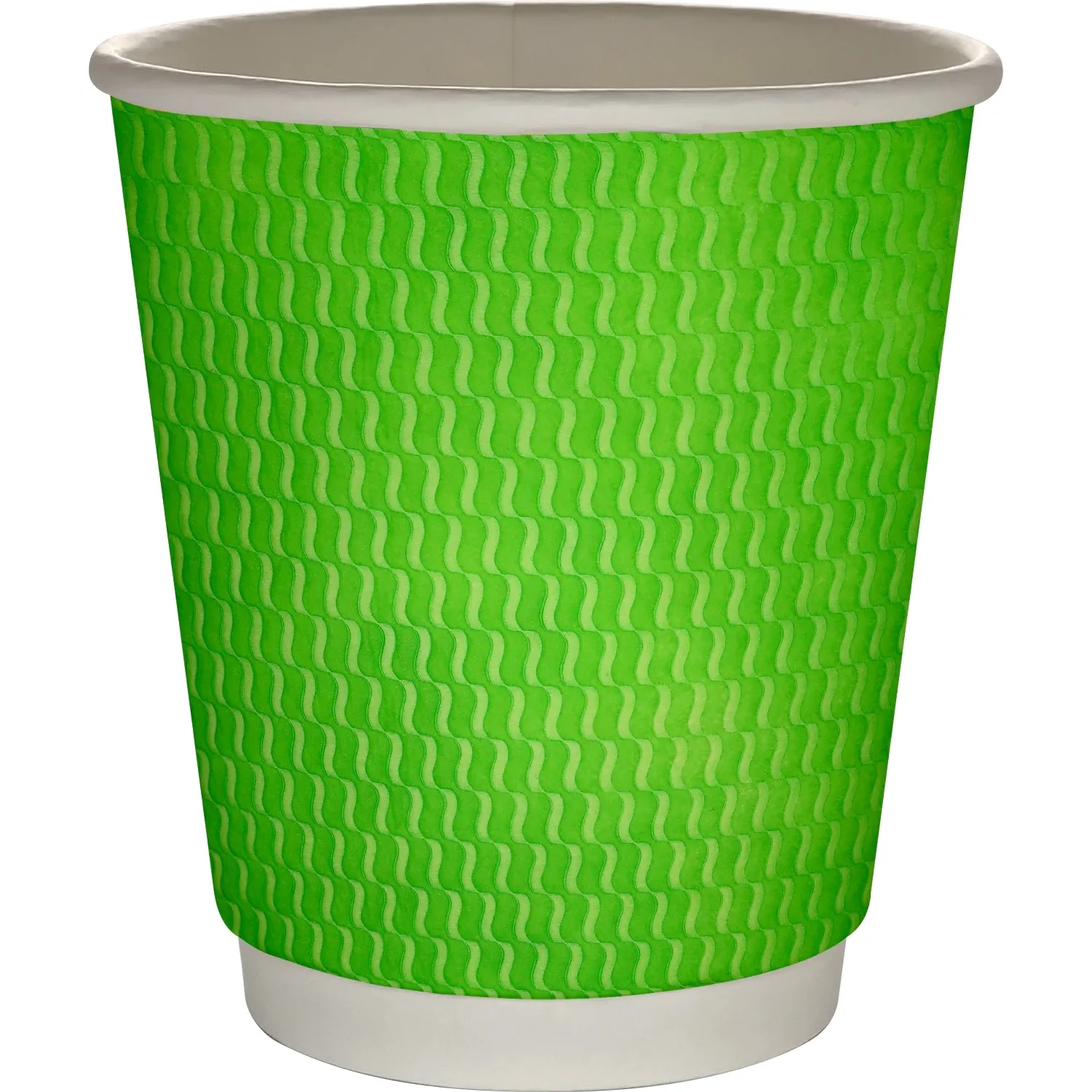 10 oz Full Color Wave Insulated Paper Cup 8
