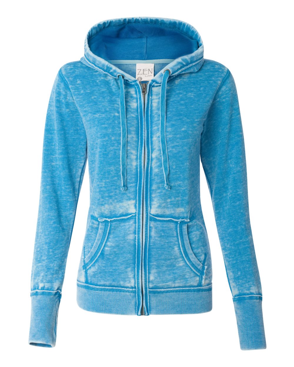 Women's Zen Fleece Full-Zip Hooded Sweatshirt - 8913 37
