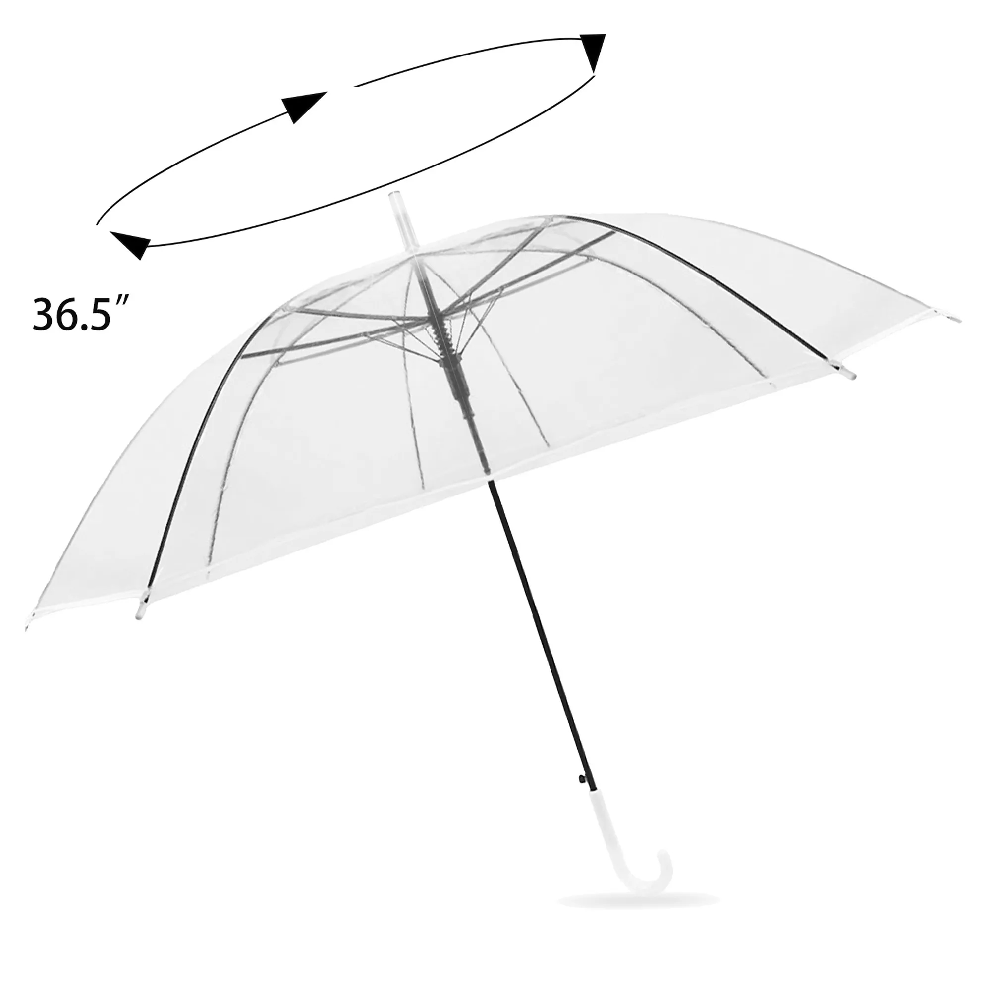 36.5 Arc Transparent Umbrella 2