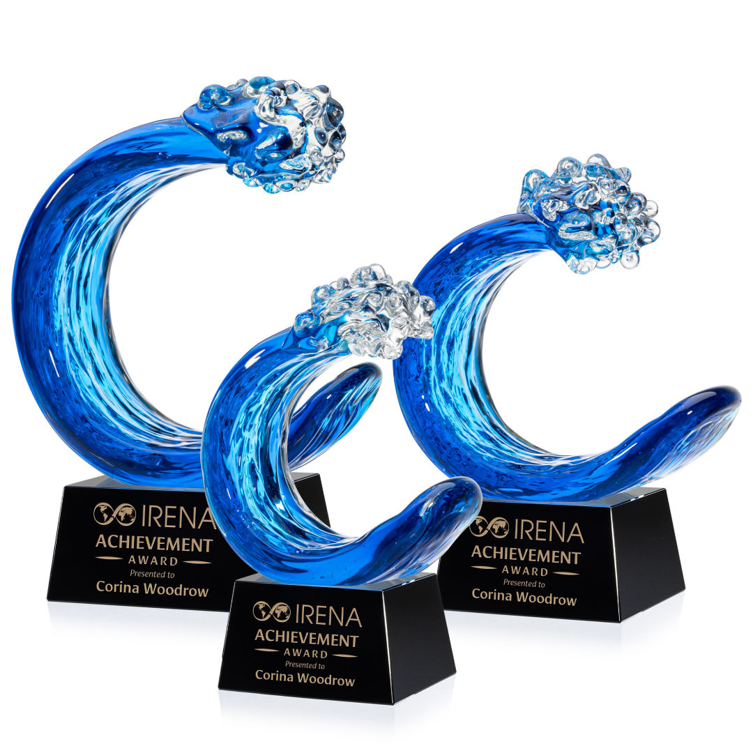 Oceana Award on Robson Base - Black