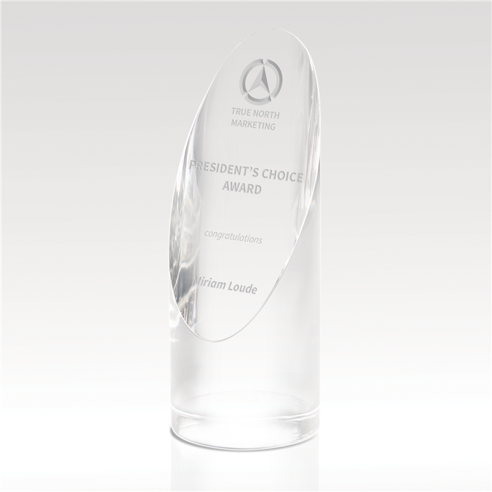 Dome Prism Crystal Award