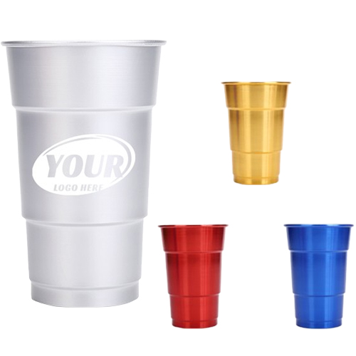 16 Oz Travel-Friendly Eco Aluminum Tumbler 1