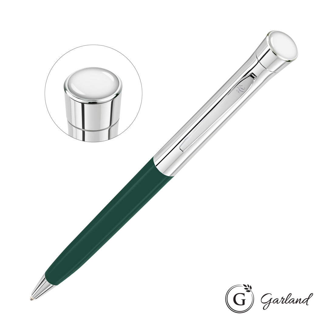 Garland® Founders Custom Ballpoint Pen - Chrome 14