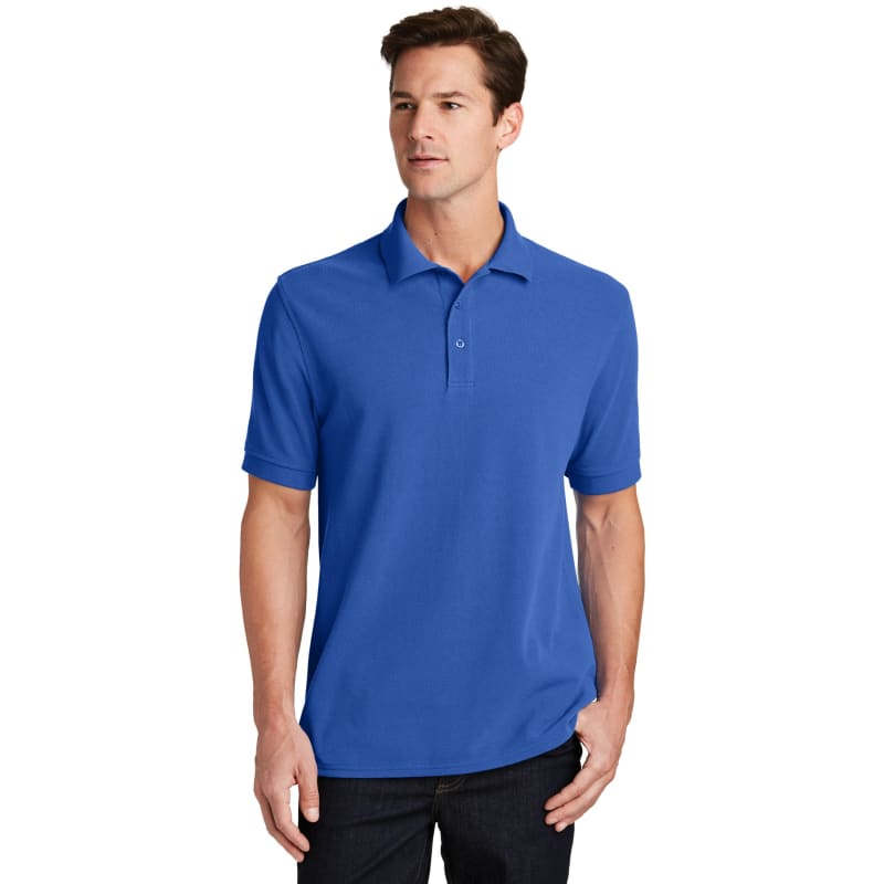 Port & Company Combed Ring Spun Pique Polo. 6