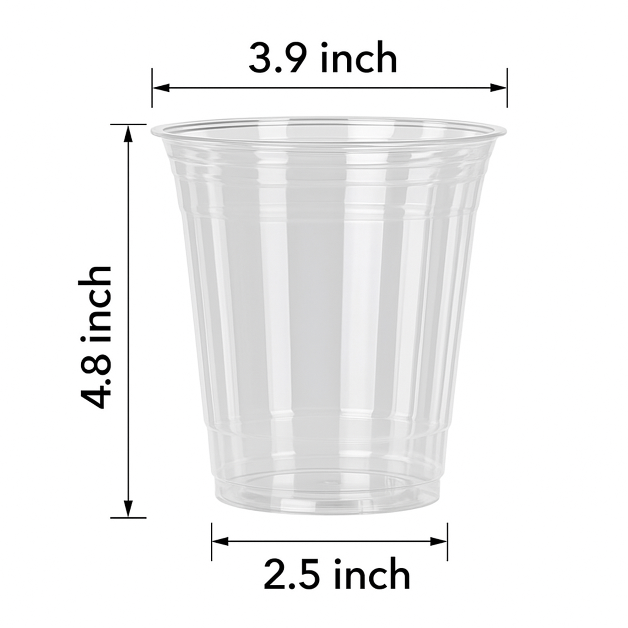 16 Ounce PET Plastic Cup 3