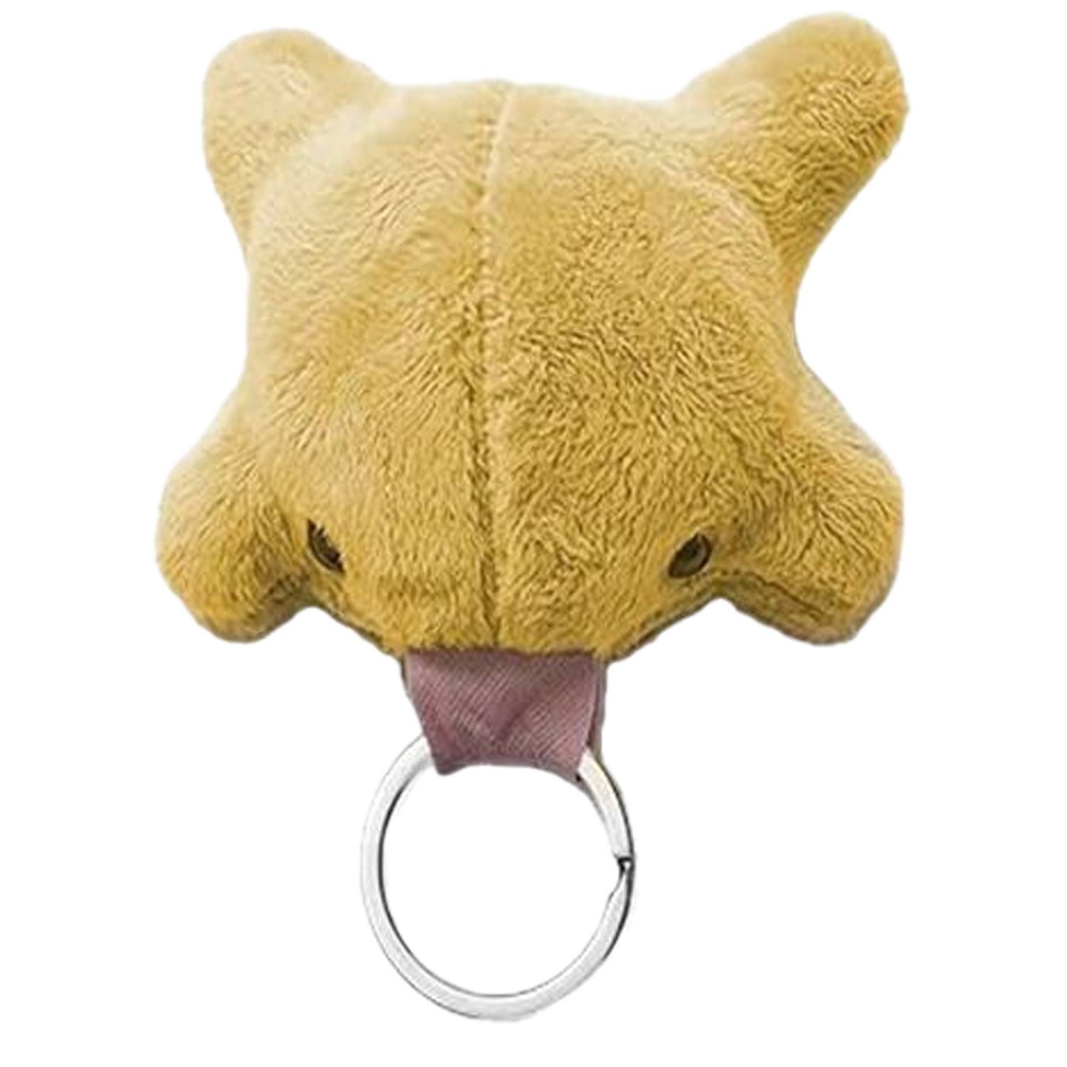 Cute Cartoon Frog Plush Toy Keychain Bag Charm Pendant 3