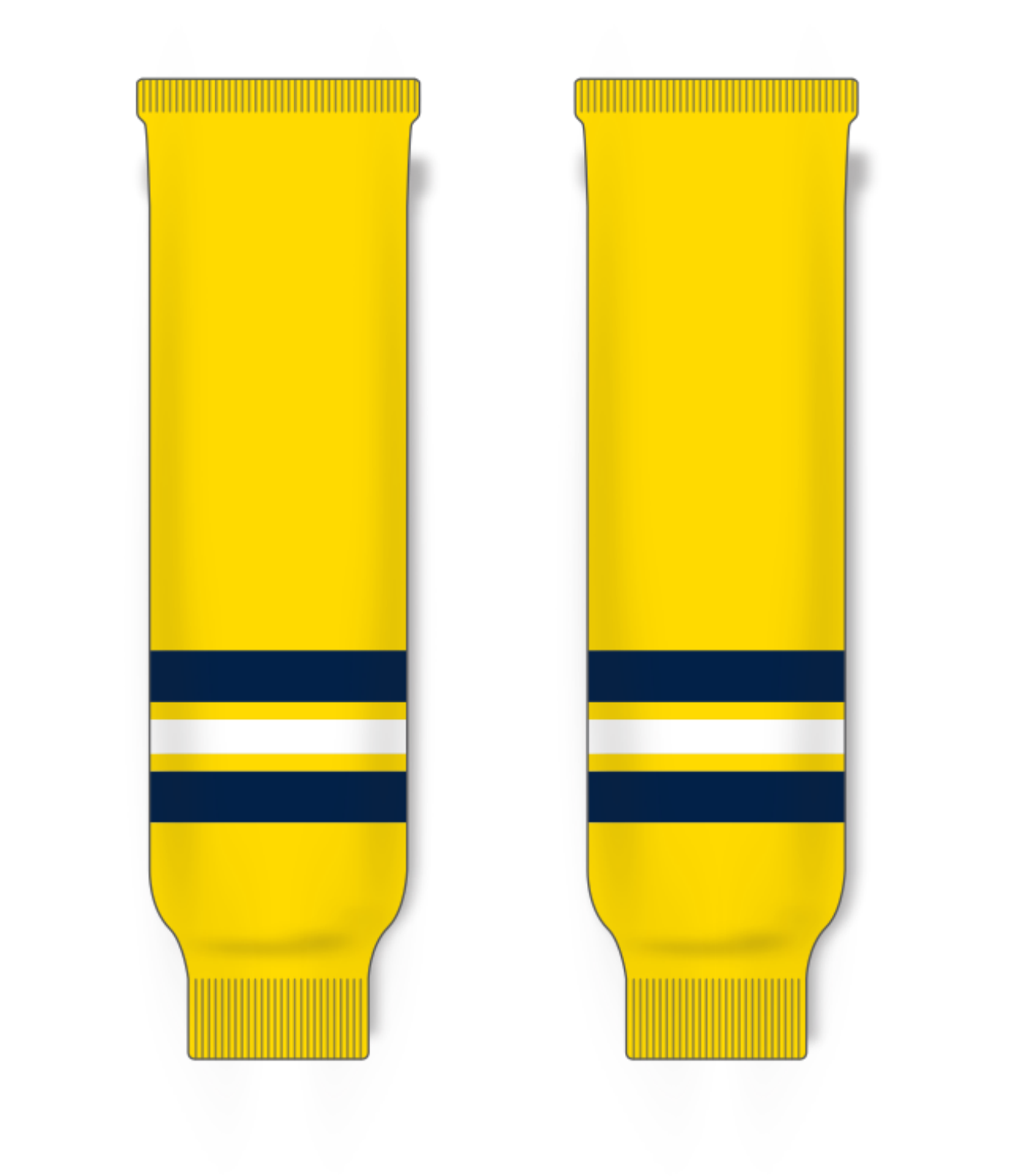 Knitted Striped Hockey Socks HS630-G239 3