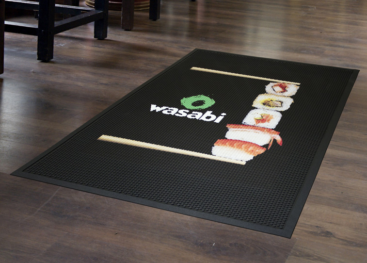 SuperScrape Impressions Indoor/Outdoor Logo Mat (3'x4') 1