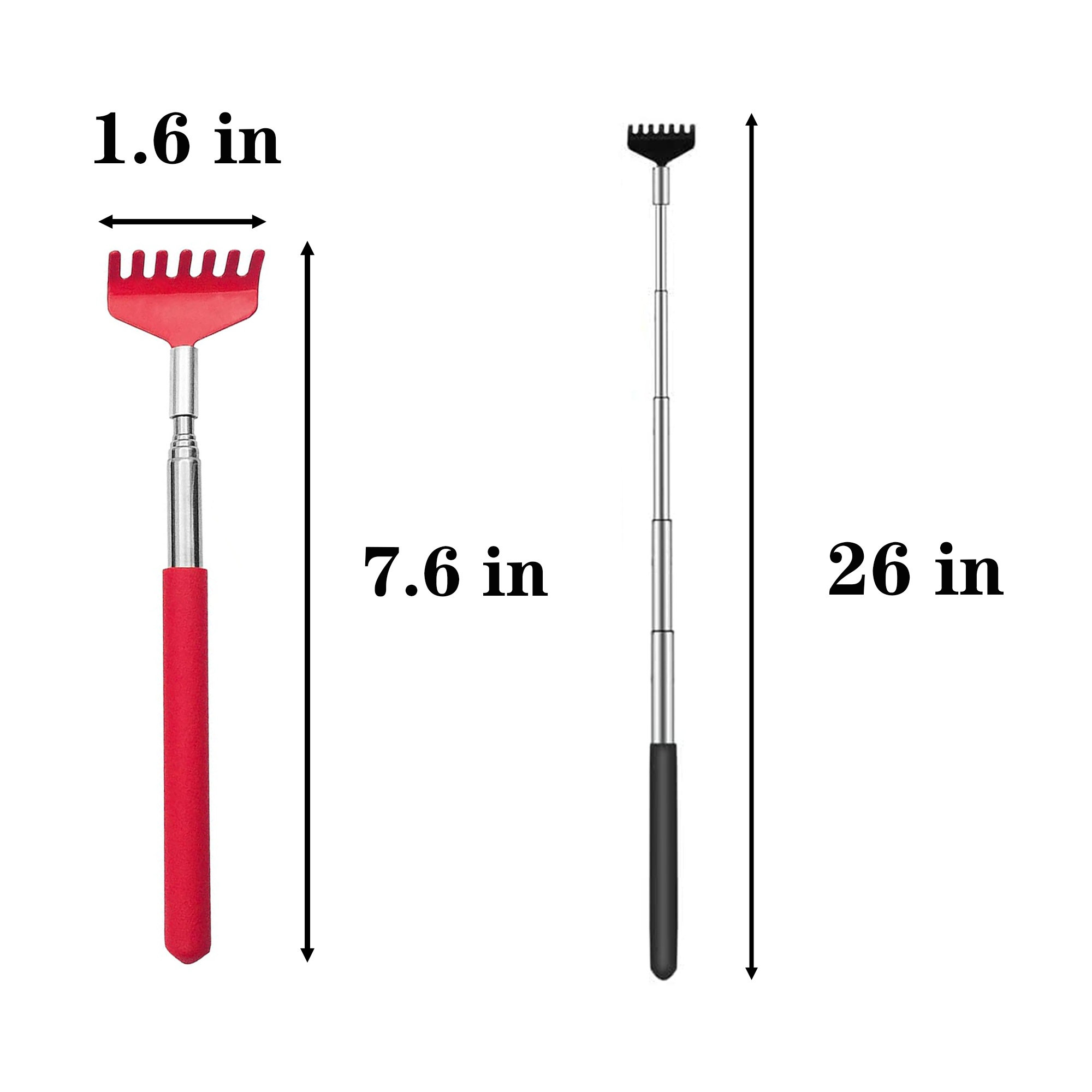 Telescopic Tickler With Frosted Handle 1