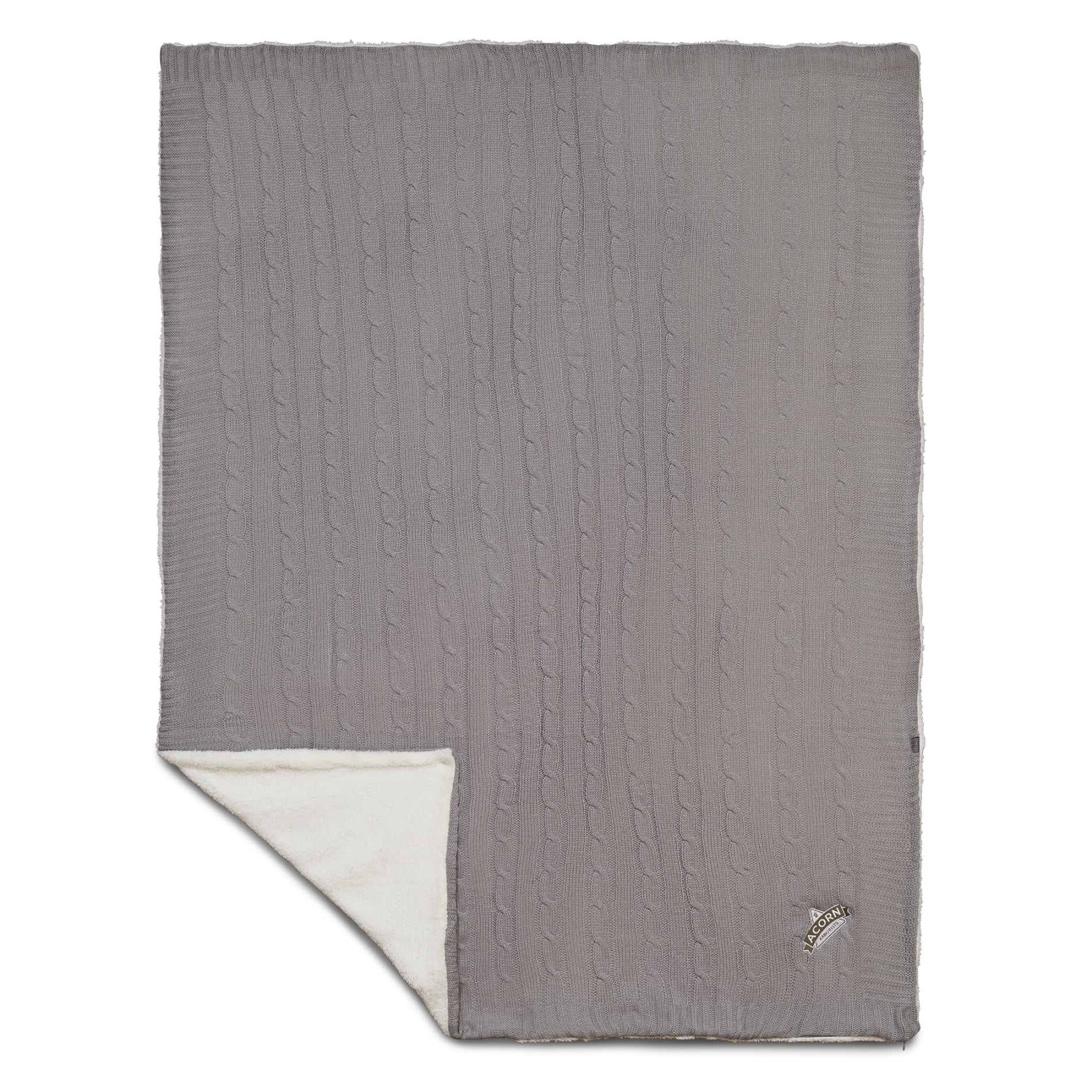 Field & Co.® Cable Knit Sherpa Blanket 80