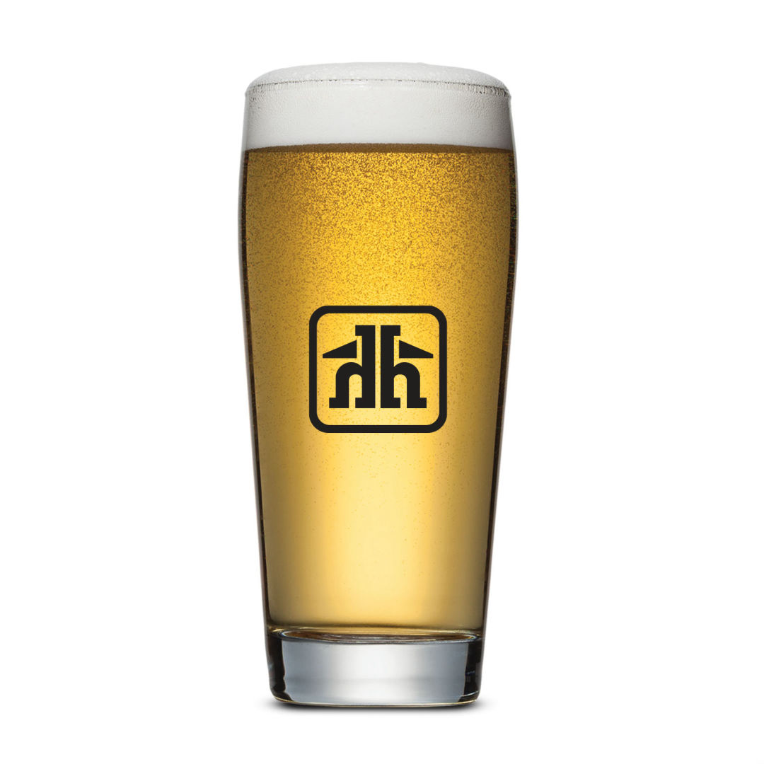 Wilmington Beer Glass - Imprinted 1