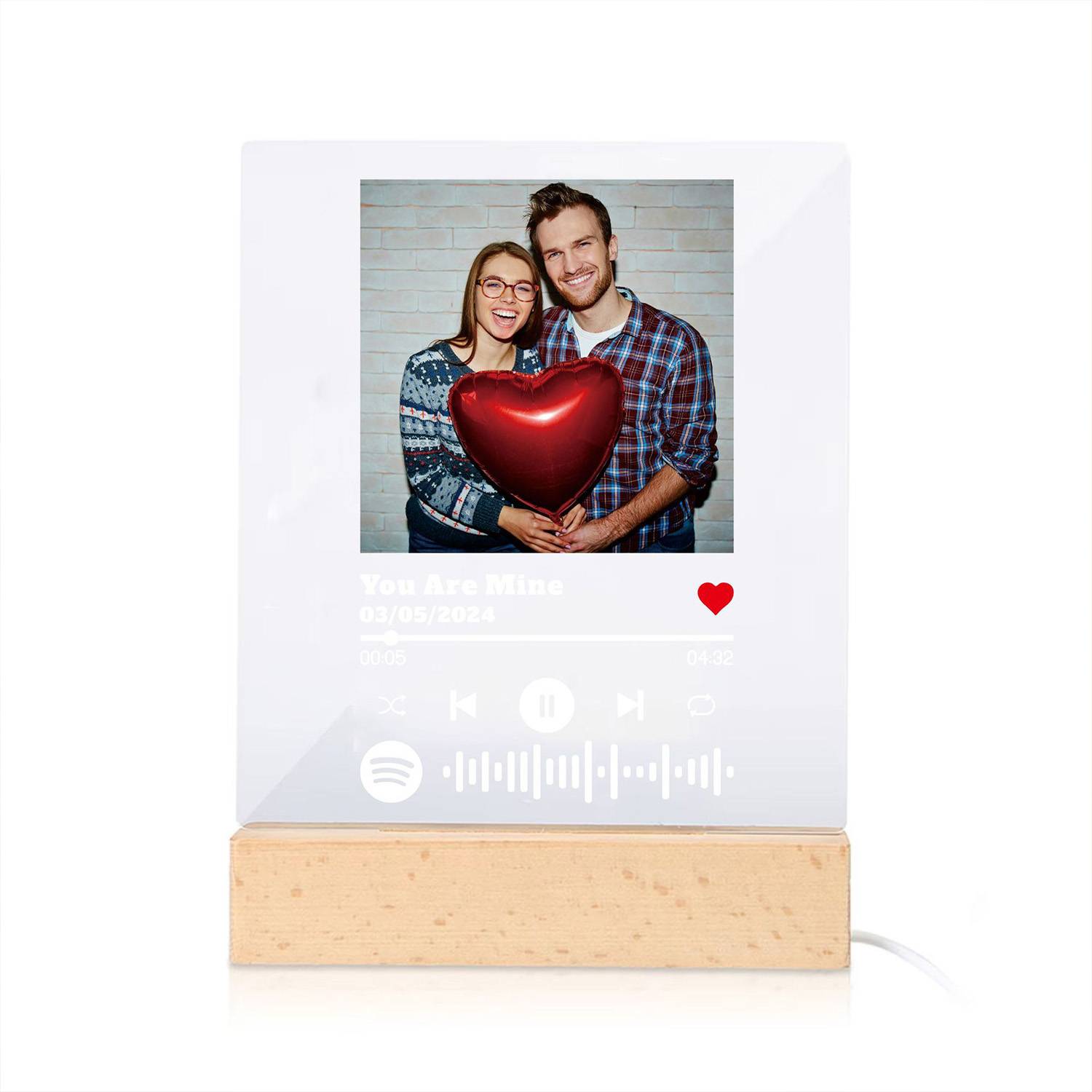 Custom Acrylic Music Plaque w/ Photo 6