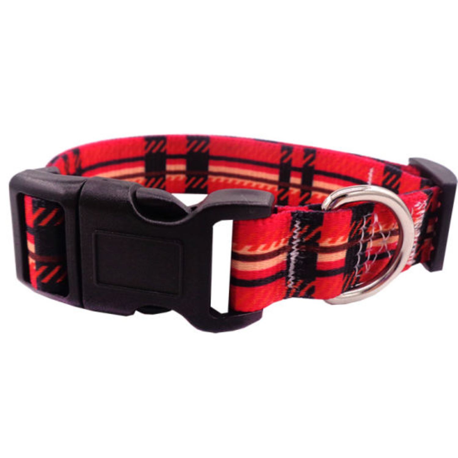 5/8"W x 14"L Pet Collar w/ Adjustable Buckle Release Sublimation