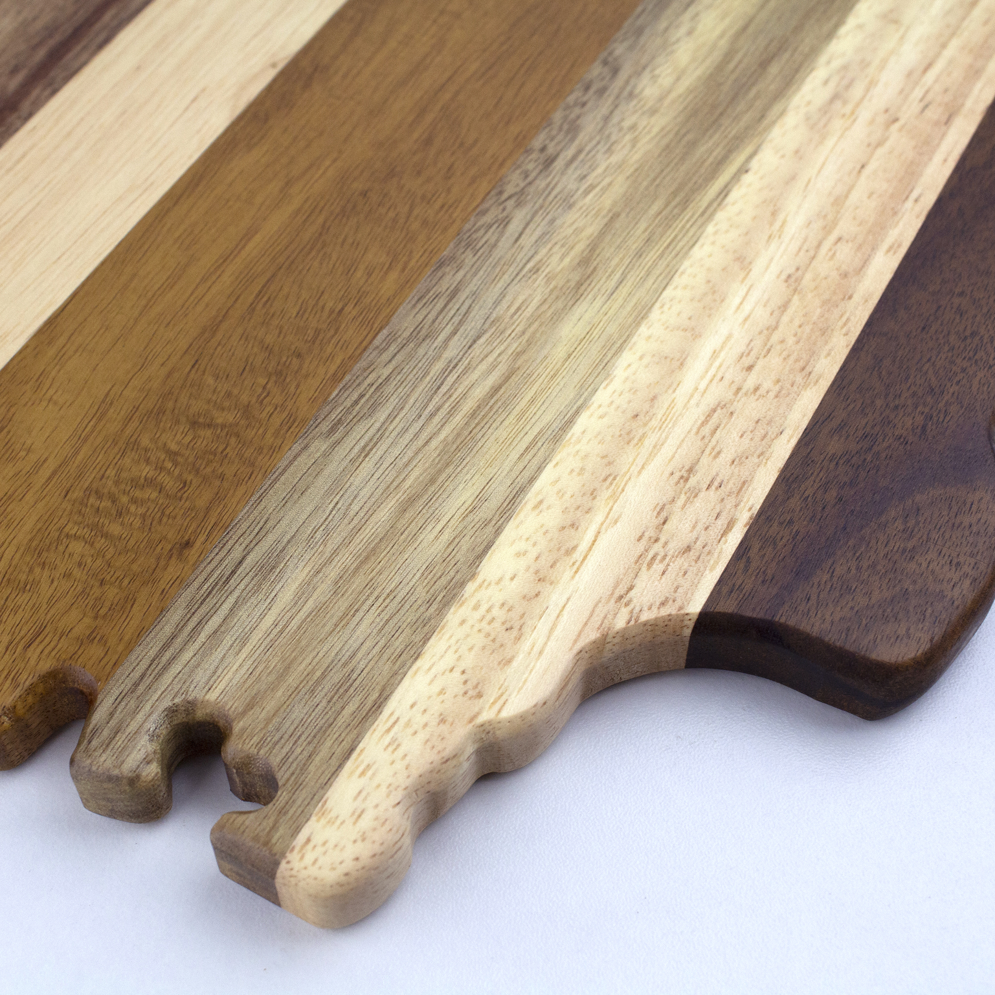 Rock & Branch® Shiplap Series Washington State Shaped Wood Serving and Cutting Board 7