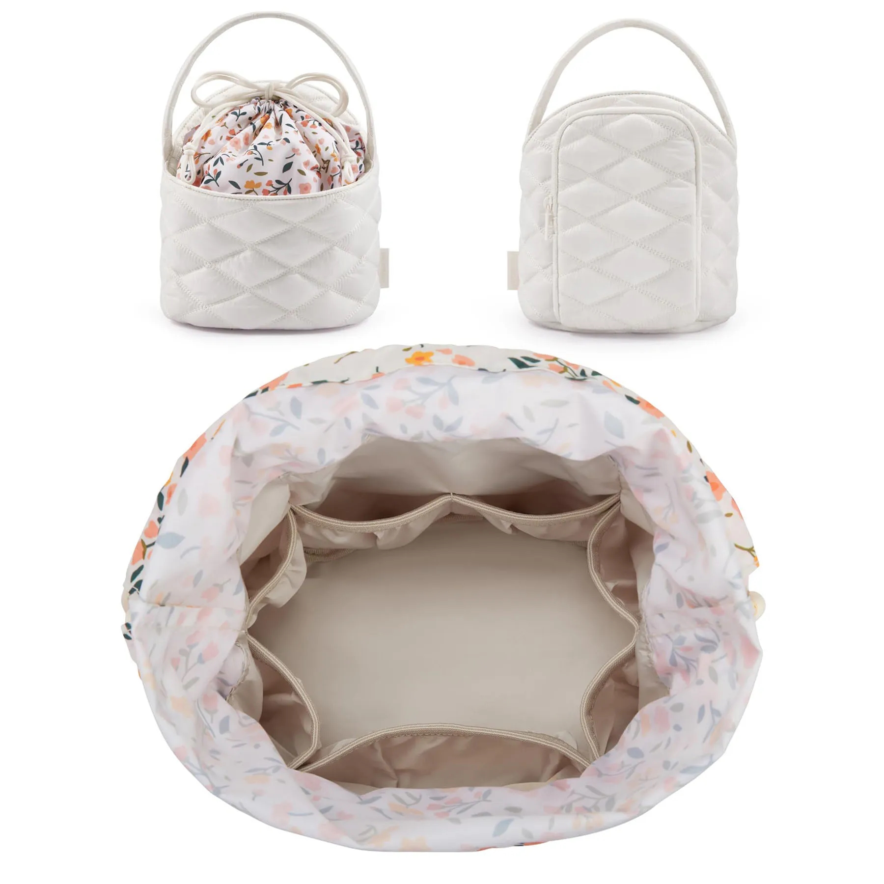 Drawstring Bucket Cosmetic Bag 7
