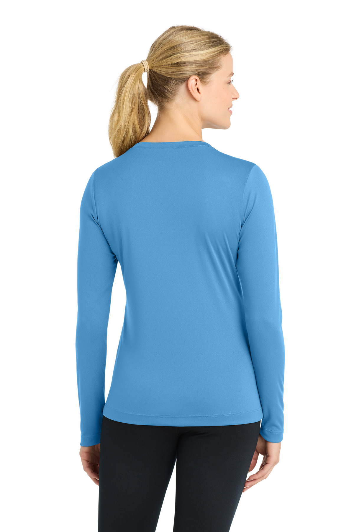 Sport-Tek Women's Long Sleeve PosiCharge Competitor V-Neck Tee. LST353LS 30