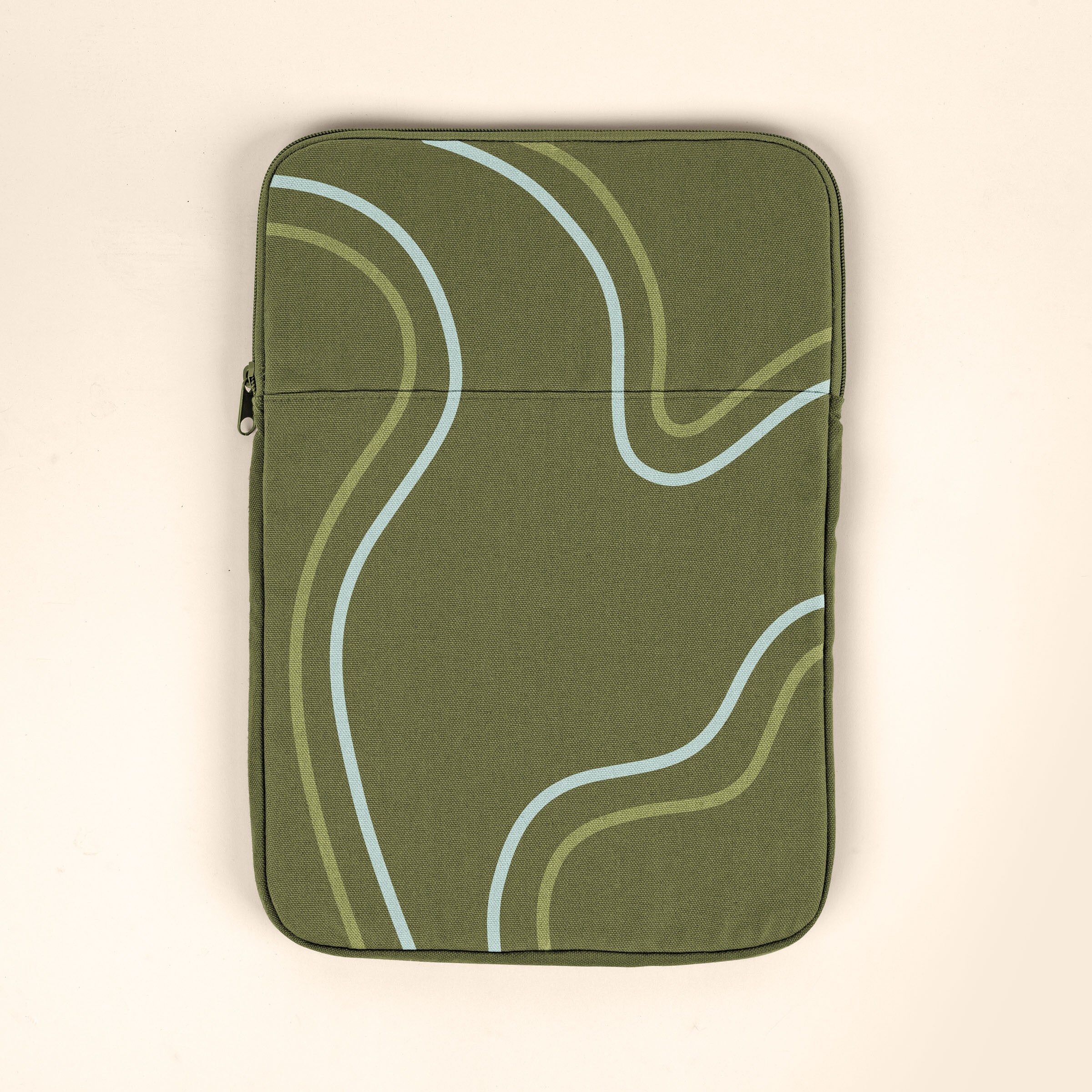 PORTRAIT LAPTOP SLEEVES - COLORED CANVAS - LARGE - 15"