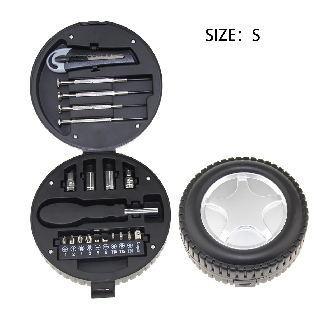 Industries Multi Tool Gift Set in Tire Shape Case 4