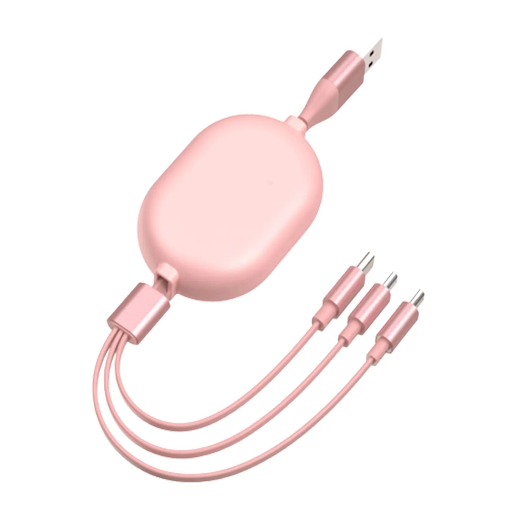 3-In-1 Retractable Charging Cable 2