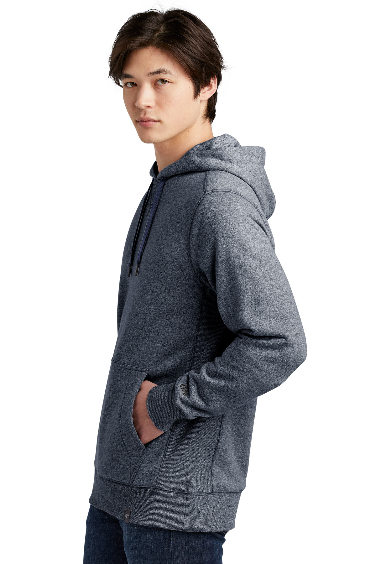 New Era French Terry Pullover Hoodie. NEA500, custom hoodie or sweatshirt with logo imprint 21