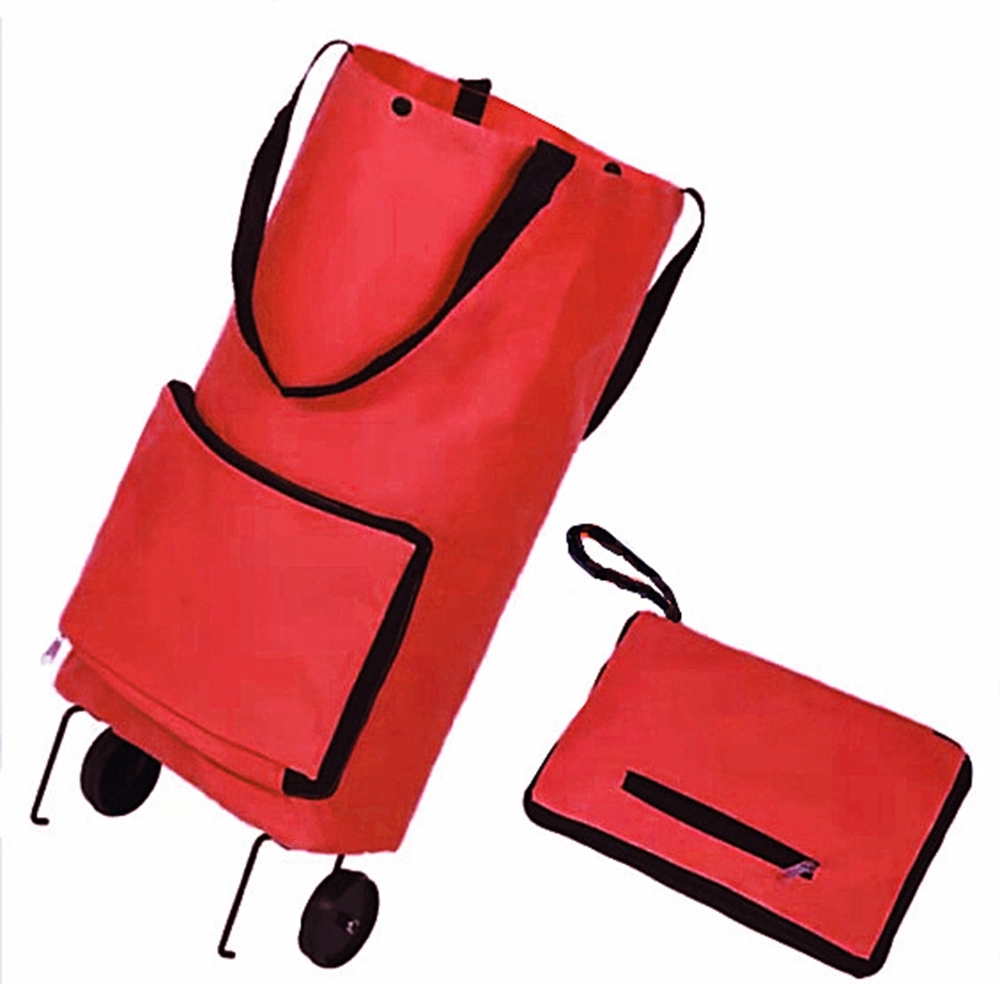 Tug pack folding portable shopping cart 9