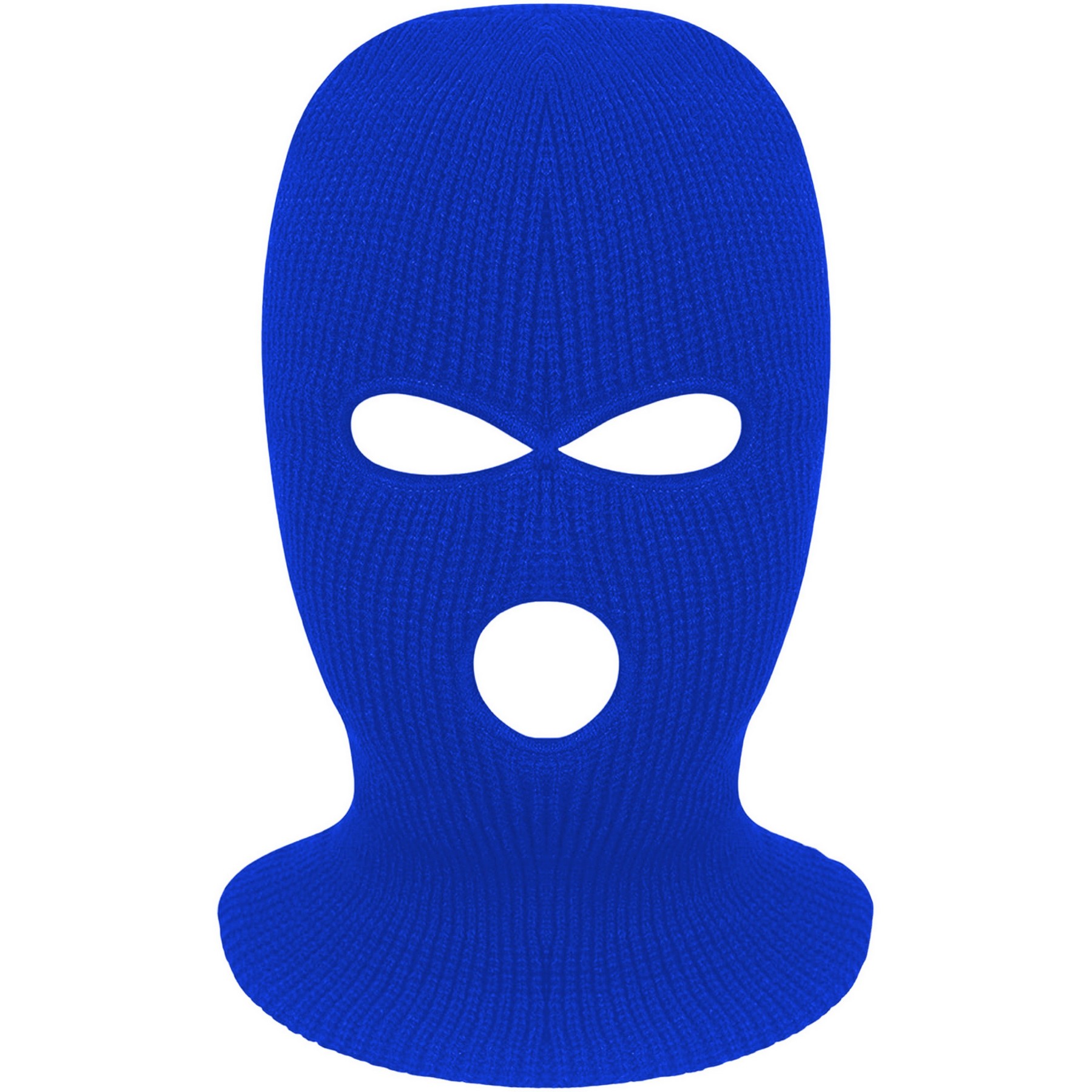 Custom 3 Holes Knitted Ski Mask Neck Gaiter Balaclava 10
