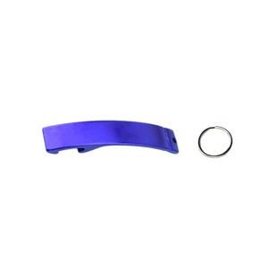 Customizable Arc Shaped Bottle Opener With Key Ring 4