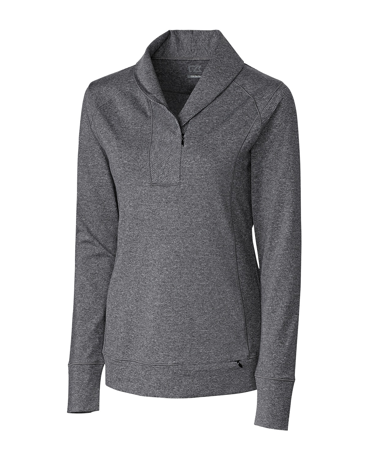 Cutter and Buck Ladies Shoreline 1/2 Zip - Pullover, custom hoodie or sweatshirt with logo imprint 6