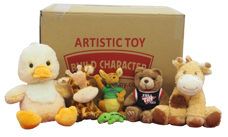 25 Assorted Size and Style Plush Toys 2