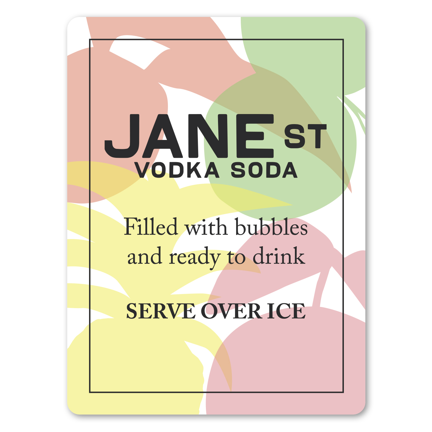 3 X 4 In Rectangle Removable Label