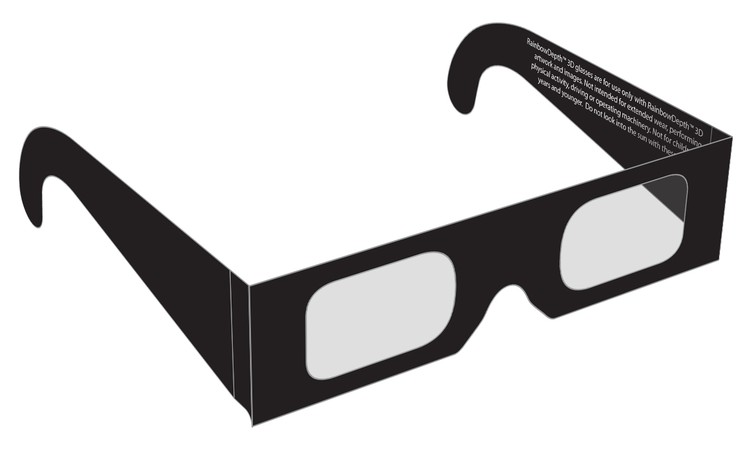 RainbowDepth 3D Glasses - Stock 6