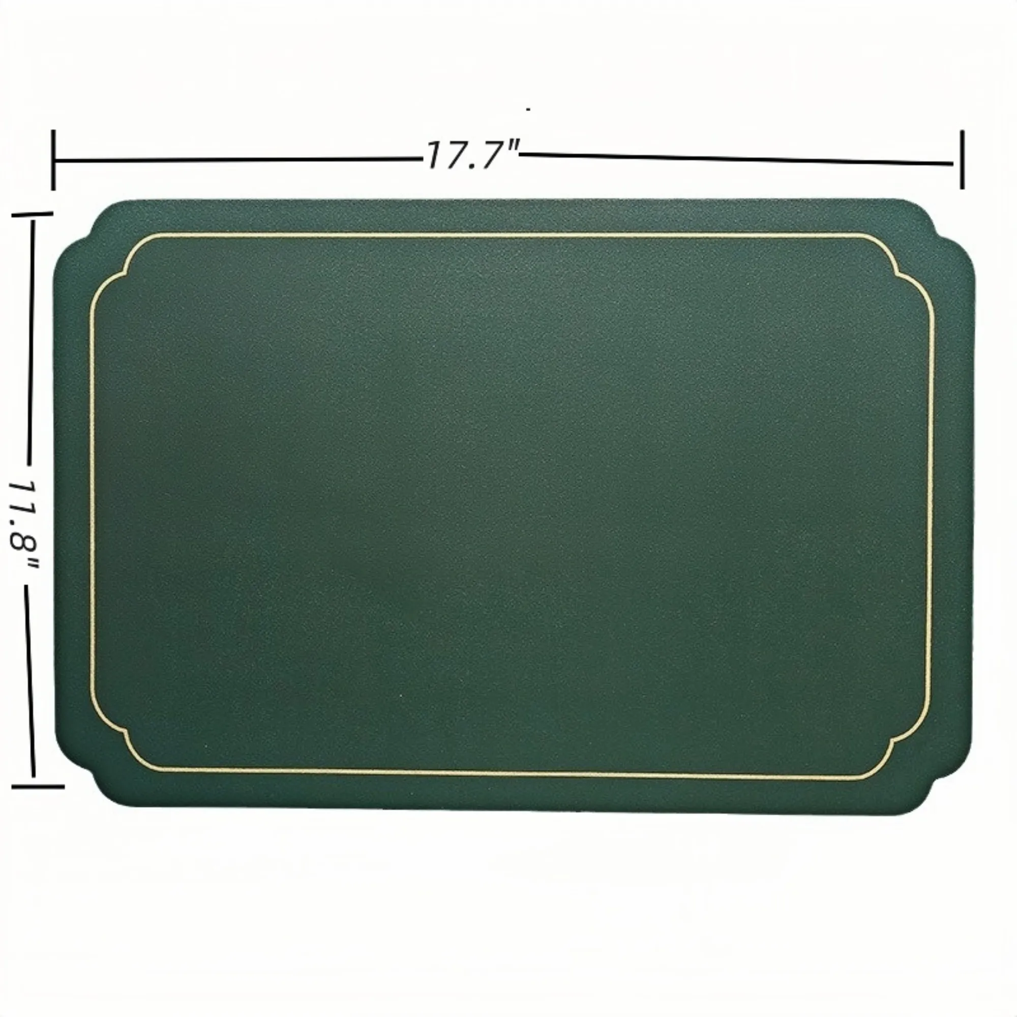 Faux Leather Dining Placemats 1