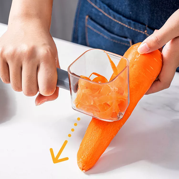 Fruits and Vegetables Peeler with Storage Box 3