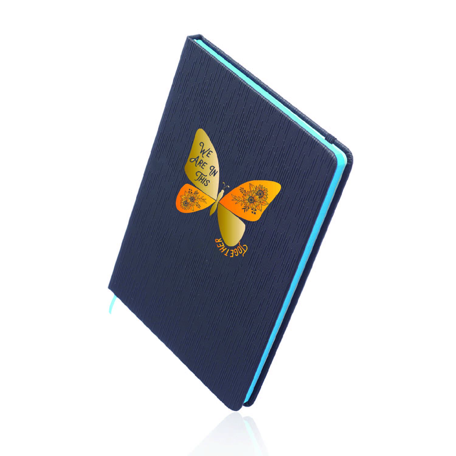 Muse Textured Notebook (2 Color Imprint) 3