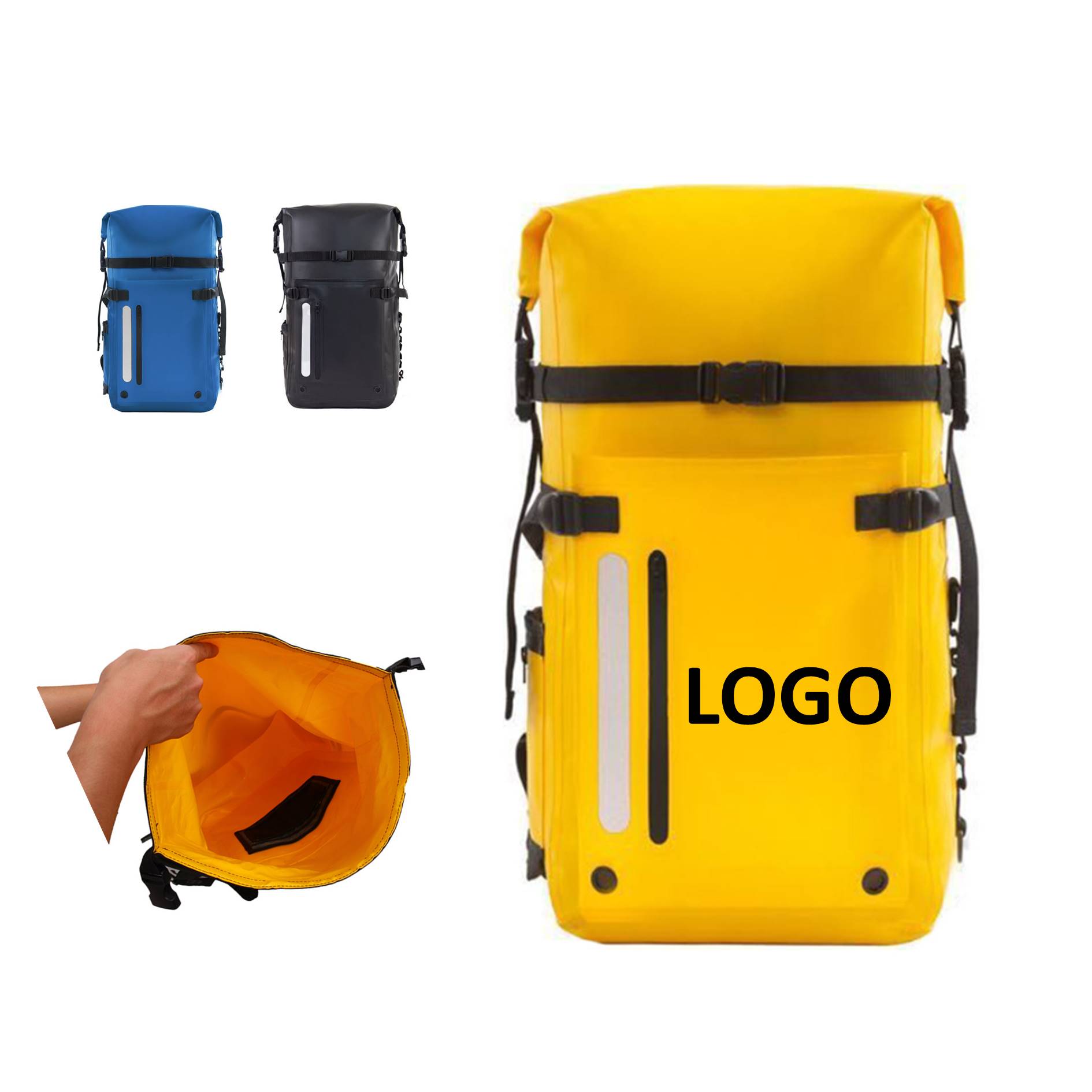 Diving Equipment Wet And Dry Separation Backpack 2