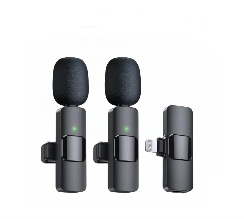Mini Wireless Lavalier Lapel Microphone 5