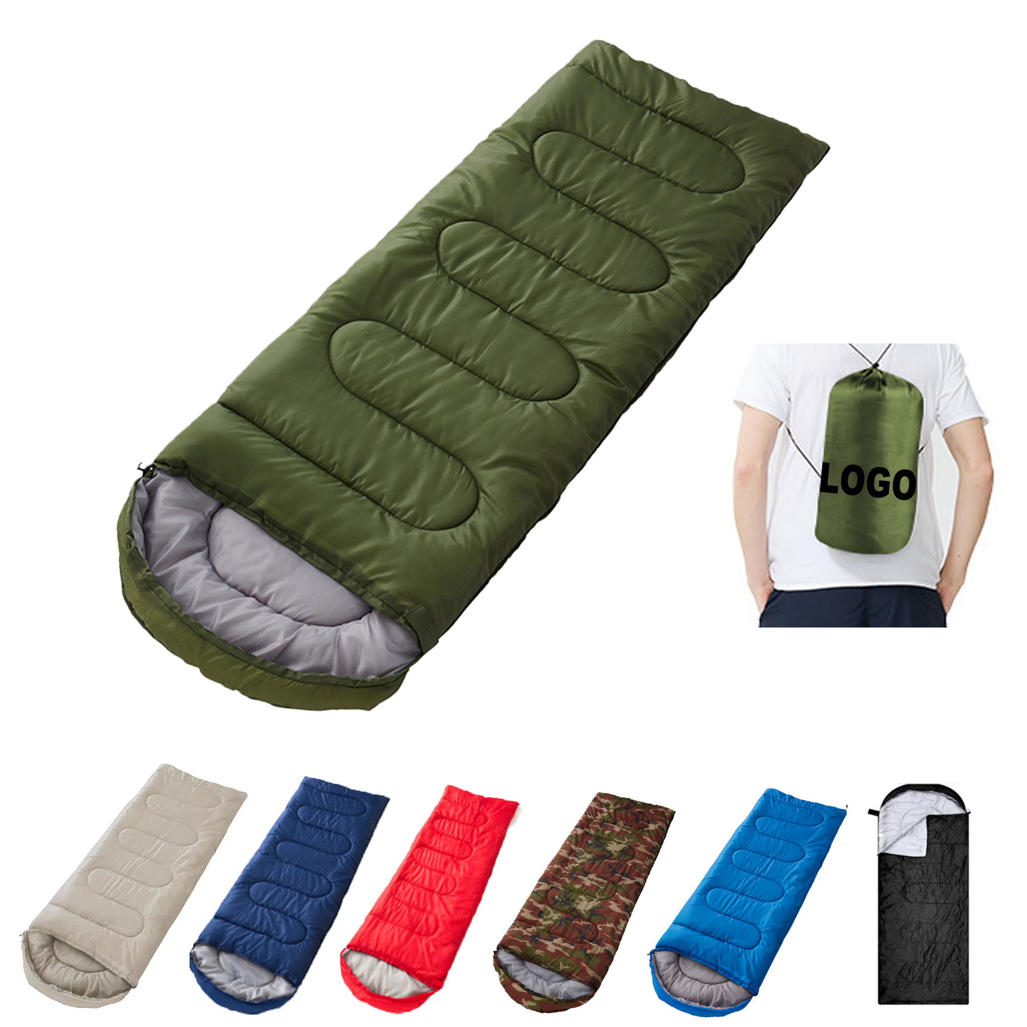 Adult Sleeping Bag Lightweight Portable 3