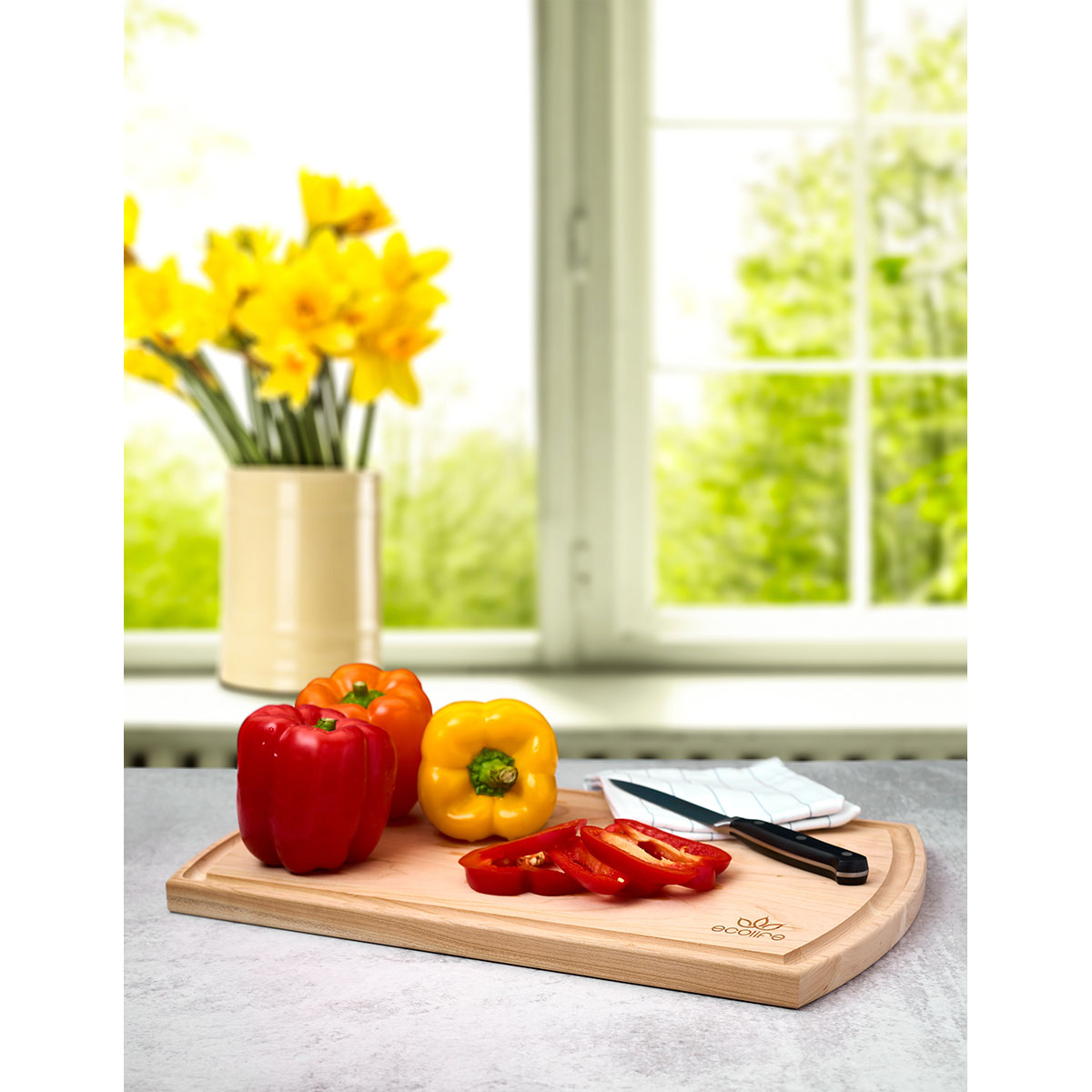 Niagara Cutlery™ Cherry Arch Cutting Board 16” 10