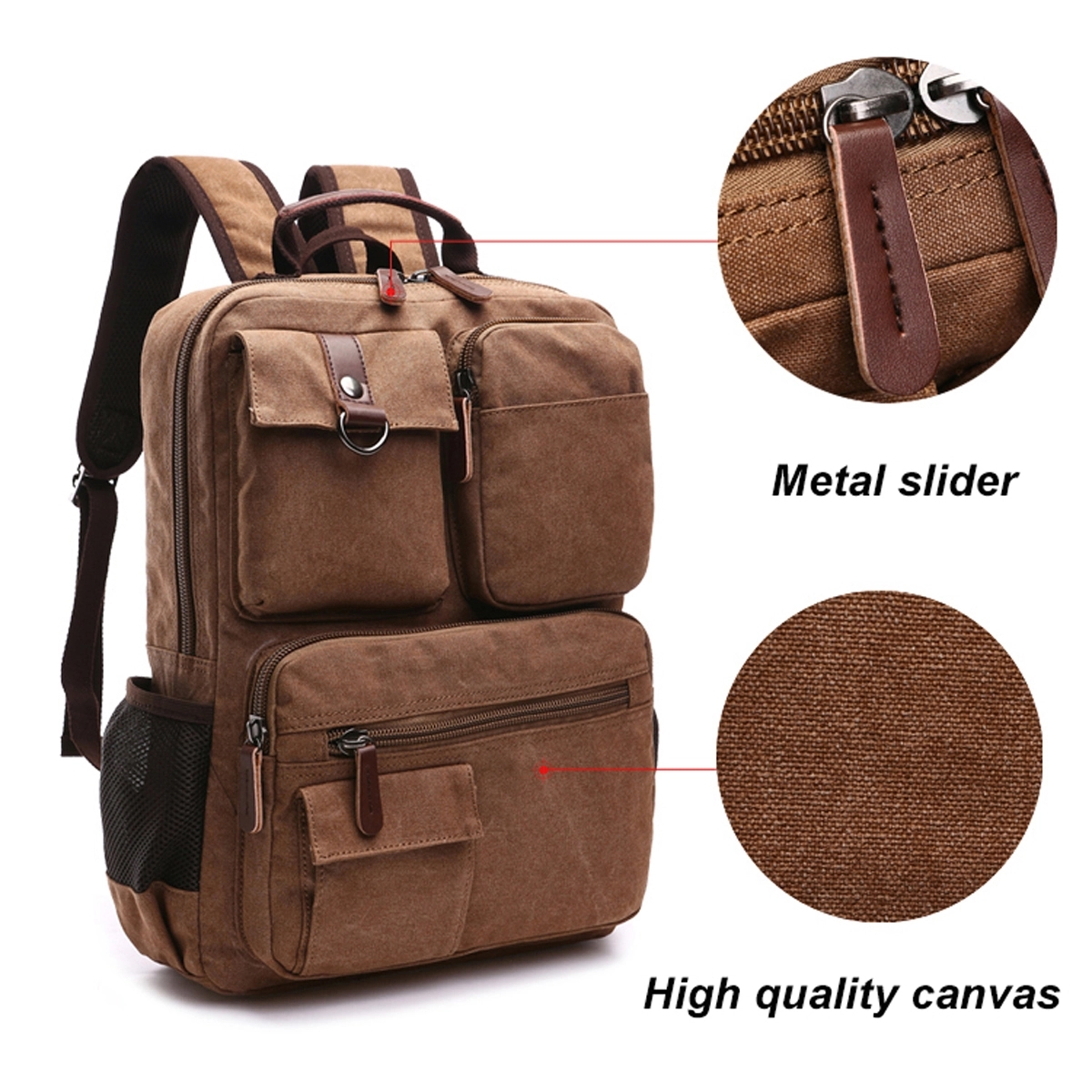 Canvas Backpack 4