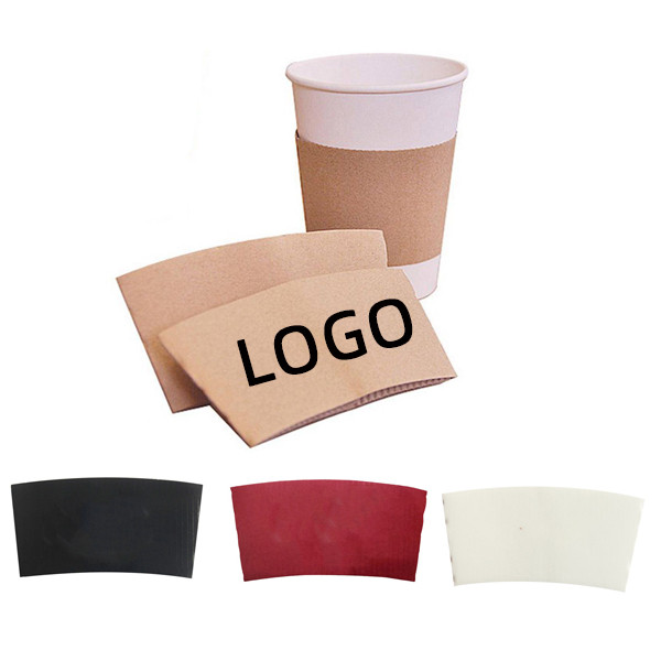 Disposable Paper Coffee Cup Sleeves 1